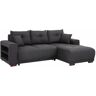 Home affaire Ecksofa »Viborg L-Form« grau B/H/T: 234 cm x 91 cm x 162 cm B/H/T: 234 cm x 91 cm x 162 cm unisex