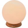 HIMALAYA SALT DREAMS Salzkristall-Tischlampe »Planet« weiß Höhe: 18,8 cm Höhe: 18,8 cm unisex