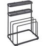 Metaltex Küchenorganizer-Set »mit exklusiver Metaltex ThermoTouch® Beschichtung«, (Set, 1 tlg.) schwarz  unisex