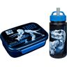 Scooli Lunchbox »Brotdose & Trinkflasche, Jurassic World«, (Set, 2 tlg.) blau  unisex