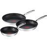 Tefal Pfannen-Set »Duetto«, Edelstahl, (Set, 3 tlg., je 1 Bratpfanne Ø 20, 24, 28 cm) schwarz Ø 28 cm Ø 28 cm unisex