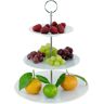 CreaTable Etagere weiß H: 35 cm H: 35 cm unisex