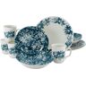 CreaTable Kombiservice »Geschirr-Set Splendor«, (Set, 16 tlg., Kaffeeservice und Tafelservice im Set, für 4 Personen) grün  unisex