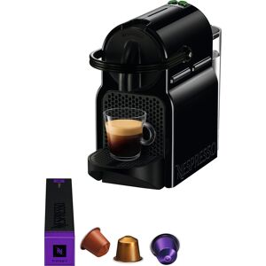 Nespresso Kapselmaschine »Inissia EN 80.B von DeLonghi, Black«, inkl. Willkommenspaket mit 7 Kapseln schwarz  unisex