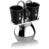 BIALETTI Espressokocher »Mini Induktion«, zwei Espressi gleichzeitig zubereiten, 90 ml, Zwei-Schicht-Edelstahl grau  unisex