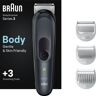 Braun Haarschneider »Bodygroomer BG3340«, 3 Aufsätze schwarz  unisex