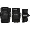 Powerslide Protektoren-Set »Standard Black Set«, (Set, 3 tlg., mit Ellenbogenprotektor-mit Knieprotektor-mit Handgelenkprotektor) schwarz M unisex