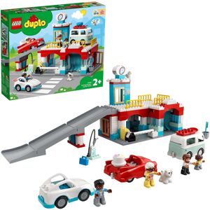 LEGO® Konstruktionsspielsteine »Parkhaus mit Autowaschanlage (10948), LEGO® DUPLO® Town«, (112 St.) bunt