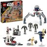 LEGO® Konstruktionsspielsteine »Clone Trooper™ & Battle Droid™ Battle Pack (75372), LEGO Star Wars™«, (215 St.) bunt  unisex