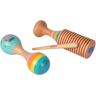 Eichhorn Spielzeug-Musikinstrument »Peppa Pig Maraca und Ratsche Set« bunt  unisex