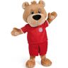 Nici Kuscheltier »FC BAYERN MÜNCHEN Bär Berni mit Trikot, 35 cm«, enthält recyceltes Material (Global Recycled Standard) braun  unisex