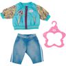 Baby Born Puppenkleidung »Outfit mit Jacke, 43 cm« blau  unisex