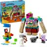 LEGO® Konstruktionsspielsteine »Showdown mit dem Verschlinger (21257), LEGO Minecraft«, (420 St.), Made in Europe bunt  unisex