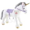 Heunec® Kuscheltier »Einhorn stehend, 75cm« weiß  unisex