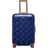 Stratic Hartschalen-Trolley »Leather & More, 66 cm«, 4 Rollen blau B/H/T: 47 cm x 66 cm x 27 cm   65 l weiblich