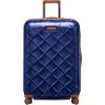 Stratic Hartschalen-Trolley »Leather & More, 76 cm«, 4 Rollen blau B/H/T: 53 cm x 76 cm x 29 cm   100 l weiblich