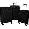 Travel Pal Trolleyset »Neapel«, (3 tlg.) schwarz  weiblich