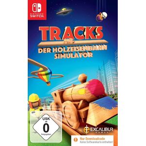 EXCALIBUR Spielesoftware »Tracks - Der Holzeisenbahn Simulator (Code in a Box)«, Nintendo Switch bunt  unisex