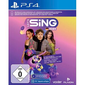 Ravenscourt Spielesoftware »Let's Sing 2024 German Version«, PlayStation 4  unisex