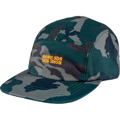Rome Five Panel Cap - Unisex - Camo Rome Five Panel Cap - Unisex - Camo