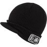 Volcom Jla Visor Beanie Black One Size - Unisex - Black