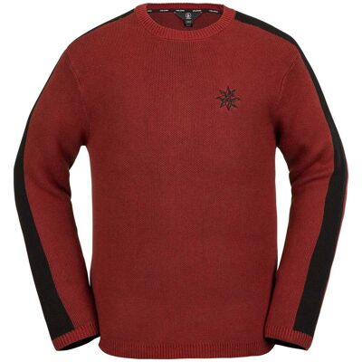 Volcom Ravelson Sweater - Mann - Maroon Volcom Ravelson Sweater - Mann - Maroon