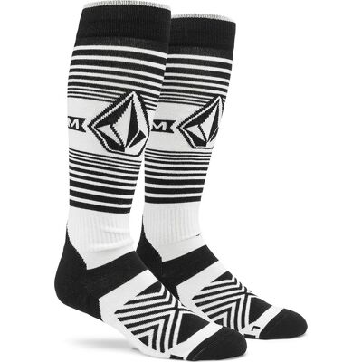 Volcom Horizon Wool Blend Otc Sock - Mann - White Volcom Horizon Wool Blend Otc Sock - Mann - White