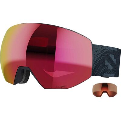 Salomon Radium Prime Sigma Plus Extra Lens - Unisex - Ebony Poppy Red Salomon Radium Prime Sigma Plus Extra Lens - Unisex - Ebony Poppy Red