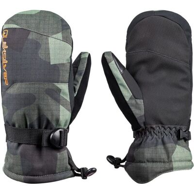 Quiksilver Mission Youth Mitt - Child - Puzzle Camo Sea Spray Quiksilver Mission Youth Mitt - Child - Puzzle Camo Sea Spray