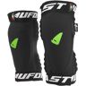 Ufo Spartan Knee Guard Black Green S-M - Unisex - Black Green