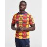 Nike FC Barcelona Pre Match Shirt - University Gold/University Gold/University Red/Midnight Navy - Mens, University Gold/University Gold/University Red/Midnight Navy XXL