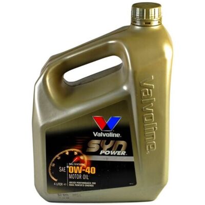 Valvoline Valvoline Synpower 0W-40 Motoröl - Motoröl Valvoline Valvoline Synpower 0W-40 Motoröl - Motoröl