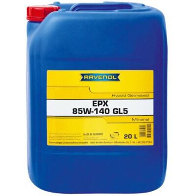 Getriebeöl RAVENOL 1223211 EPX 85W140 GL-5 20L Getriebeöl RAVENOL 1223211 EPX 85W140 GL-5 20L