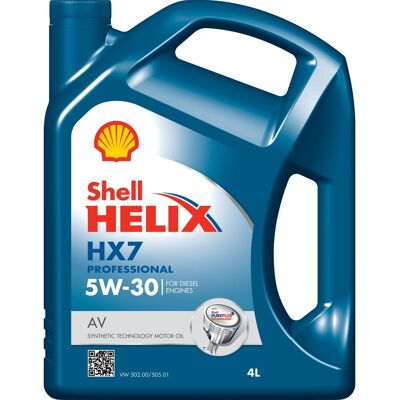 Shell Helix HX7 Professional AV 5W-30 - Motoröl Shell Helix HX7 Professional AV 5W-30 - Motoröl