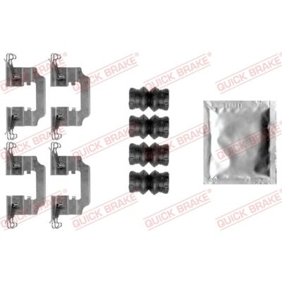 QUICK BRAKE 109-0008 Hintere Bremsbeläge Zubehör-Set QUICK BRAKE 109-0008 Hintere Bremsbeläge Zubehör-Set