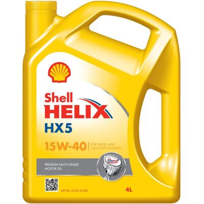 Shell Helix HX5 15W40 Allwetter-Motoröl Shell Helix HX5 15W40 Allwetter-Motoröl