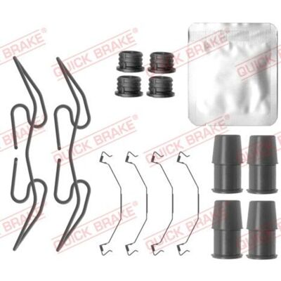 Quick Brake Hintere Bremsscheiben-Set - Bremsbeläge Zubehör für Audi A3 A5 Cupra Quick Brake Hintere Bremsscheiben-Set - Bremsbeläge Zubehör für Audi A3 A5 Cupra