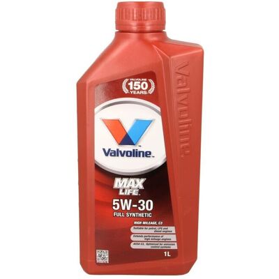 Valvoline Maxlife 5W-30 Synthetisches Motoröl - Volkswagen, Audi, Mercedes, Fiat Valvoline Maxlife 5W-30 Synthetisches Motoröl - Volkswagen, Audi, Mercedes, Fiat