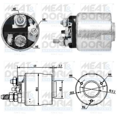 Honda Accord MEAT & DORIA Anlasser-Schalter - Magnetisch, Langlebig, Leicht zu Installieren Honda Accord MEAT & DORIA Anlasser-Schalter - Magnetisch, Langlebig, Leicht zu Installieren
