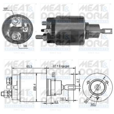 MEAT & DORIA MD46067 Startermotor - Magnetischer Schalter MEAT & DORIA MD46067 Startermotor - Magnetischer Schalter