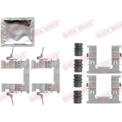 QUICK BRAKE 109-1853 - Bremsbeläge Zubehör QUICK BRAKE 109-1853 - Bremsbeläge Zubehör