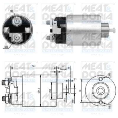 MEAT & DORIA 46178 Anlasser - starter motor MEAT & DORIA 46178 Anlasser - starter motor