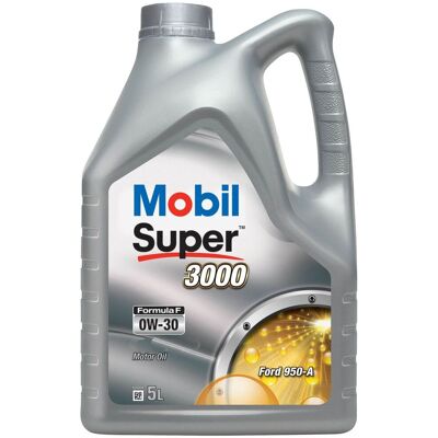 Motoröl MOBIL 154488 SUPER 3000 Formula F 0W30 5L Motoröl MOBIL 154488 SUPER 3000 Formula F 0W30 5L