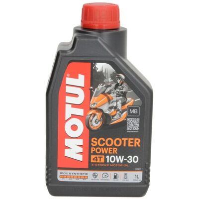 Motoröl MOTUL 105936 Scooter Power MB/MA 10W30 1L Motoröl MOTUL 105936 Scooter Power MB/MA 10W30 1L