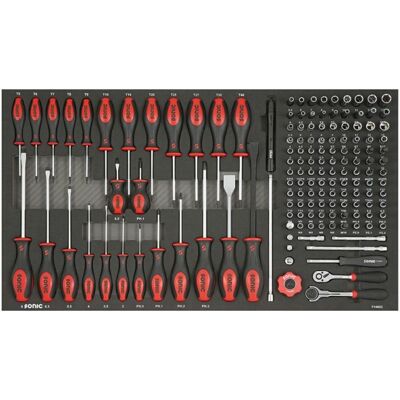 Sonic 114602 Werkzeugsatz - 146 Stück, 1/4" Bits & Nüsse Sonic 114602 Werkzeugsatz - 146 Stück, 1/4" Bits & Nüsse