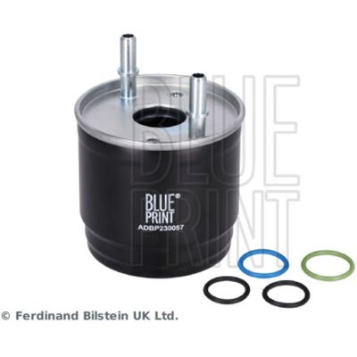 Blue Print Kraftstofffilter - Metallgehäuse - 32mm Innendurchmesser - 136mm Höhe - 99mm Außendurchmesser - 10mm Rohr - 0,20kg mit Dichtungen Blue Print Kraftstofffilter - Metallgehäuse - 32mm Innendurchmesser - 136mm Höhe - 99mm Außendurchmesser - 10mm Rohr - 0,20kg mit Dichtungen
