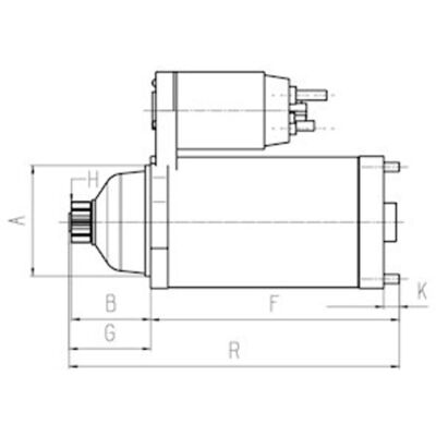 Starter HC-CARGO F 032 116 122 Starter HC-CARGO F 032 116 122