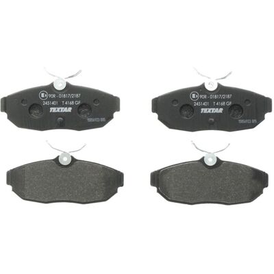 Bremsbelagsatz TEXTAR 2451401, Hinten Bremsbelagsatz TEXTAR 2451401, Hinten