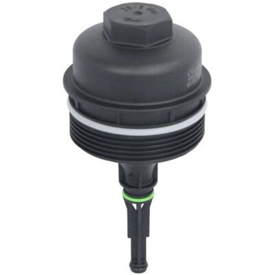 VAICO V10-8631 Ölfilterdeckel - Langlebiger Kunststoff, Dichtung, VW/SEAT/Skoda VAICO V10-8631 Ölfilterdeckel - Langlebiger Kunststoff, Dichtung, VW/SEAT/Skoda