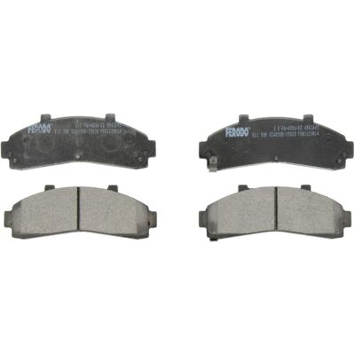 Bremsbelagsatz FERODO FDB1129, Vorne Bremsbelagsatz FERODO FDB1129, Vorne